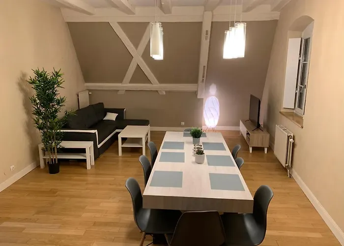 Historical Town Center Spacious Flat